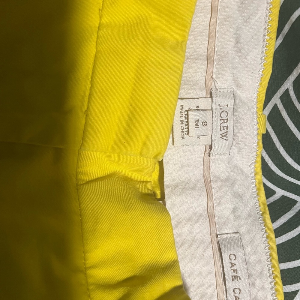 Yellow Women's Pants - Picture 4 of 4